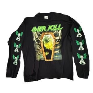 Overkill Longsleeve F@@k You Screen Stars True Vintage Shirt Dead Stock Grail